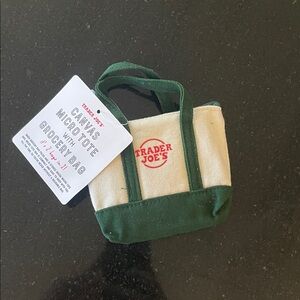 Trader Joe's Canvas Micro Tote